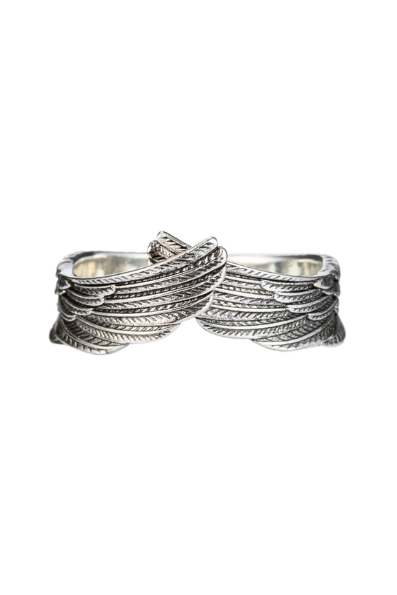 Jewelry VerPetridure New Stylish Angel Wing Adjustable Ring Reveals Your Unique Personality