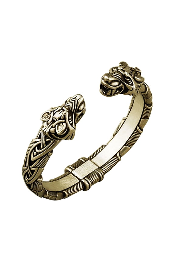 Jewelry VerPetridure Pirate Bracelet Wolf Head Bracelet Pirate Bracelet Wolf Head Bracelet