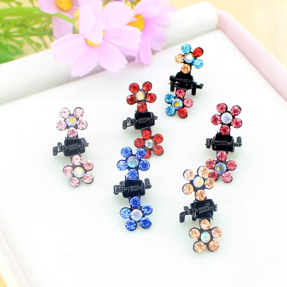 Jewelry VerPetridure Rhinestone Side Clip Small Hair Clip Hair Claw Sim-ple Bangs Clip Top Clip Hair