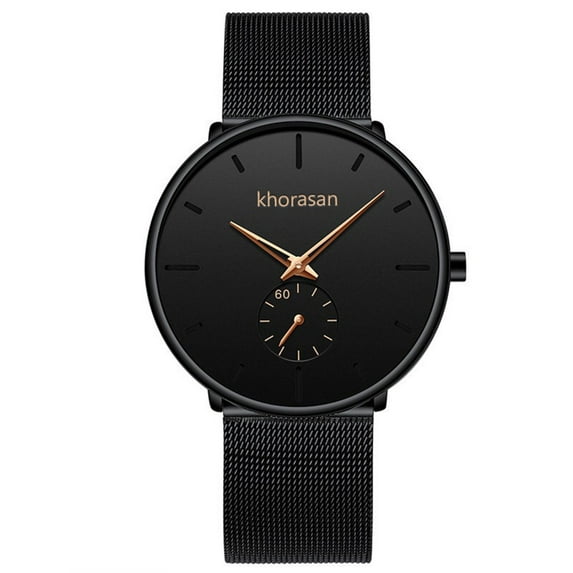 Clearance Jewelry Under $5 VerPetridure Sleek Minimalist With Mesh Band Dial Men's Quartz Watch Gift Watch