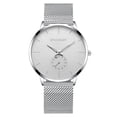 thumbnail image 1 of Jewelry VerPetridure Sleek Minimalist With Mesh Band Dial Men's Quartz Watch Gift Watch, 1 of 1