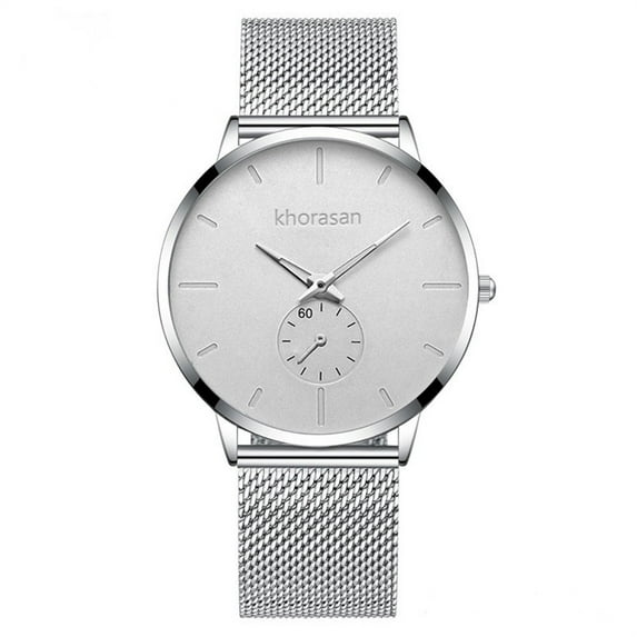 Jewelry VerPetridure Sleek Minimalist With Mesh Band Dial Men's Quartz Watch Gift Watch