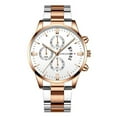 thumbnail image 1 of Jewelry VerPetridure Sleek Minimalist With Steel Band Dial Men's Quartz Watch Gift Watch, 1 of 1
