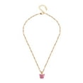 thumbnail image 1 of Jewelry VerPetridure Sweet Butterfly Necklace Acrylic Color Clavicle Chain Necklace, 1 of 6