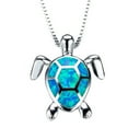 thumbnail image 1 of Jewelry VerPetridure Women Charm Cute Sweater Necklace Opal Turtle Pendant Jewelry Ornament, 1 of 2