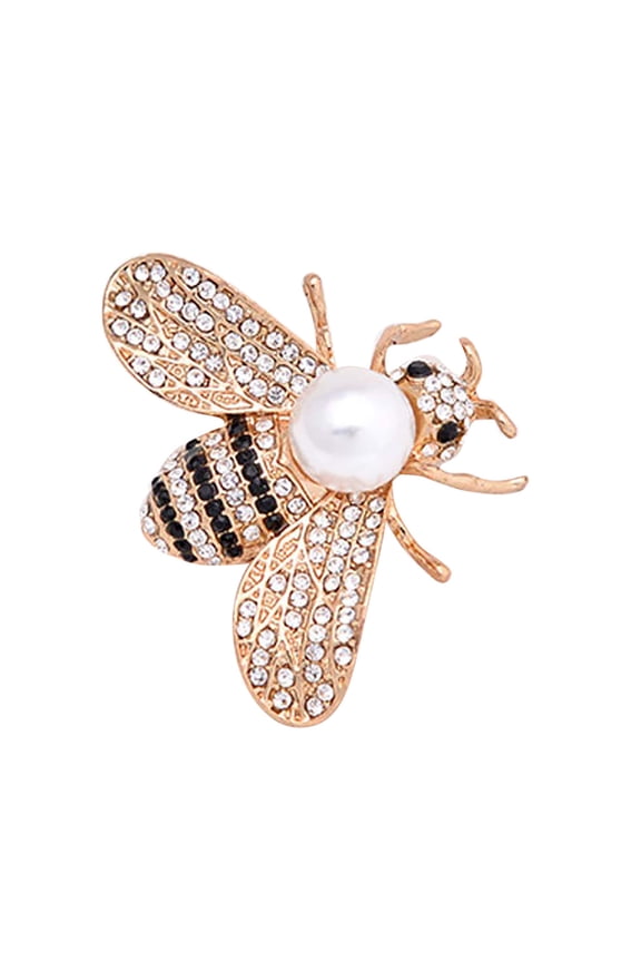 Jewelry VerPetridure Women Delicate Little Bee Brooches Crystal Pin Brooch Love Gifts