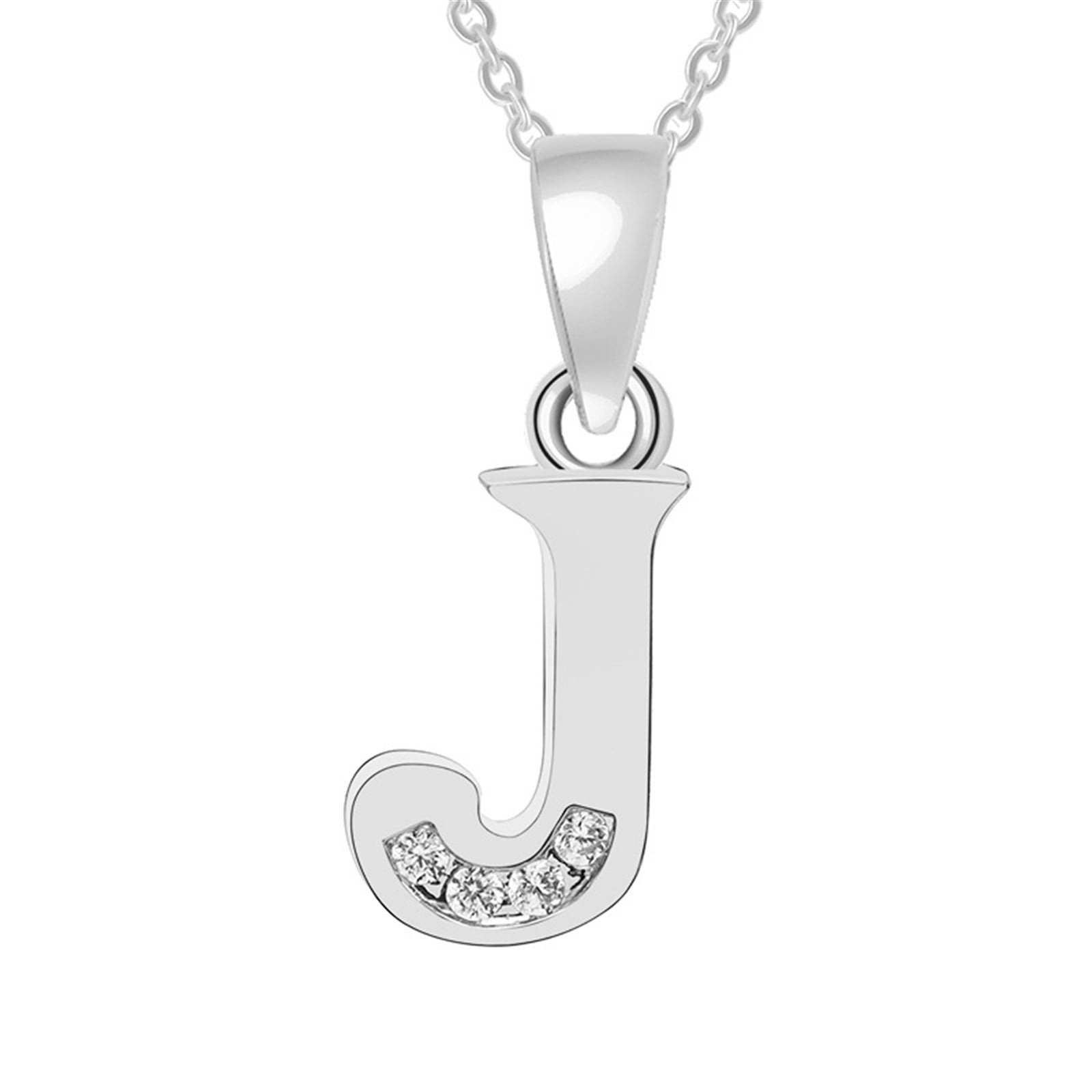 Clearance Jewelry Under 5 VerPetridure Women Gift 26 English Letter Name Chain Pendant