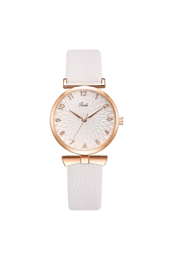 Jewelry VerPetridure Women Watches Bracelet Set Flowers Ladies Bracelet Watch Casual Leather Quartz