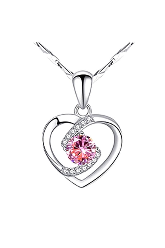 Jewelry VerPetridure able and new peach heart-shaped love pendant necklace