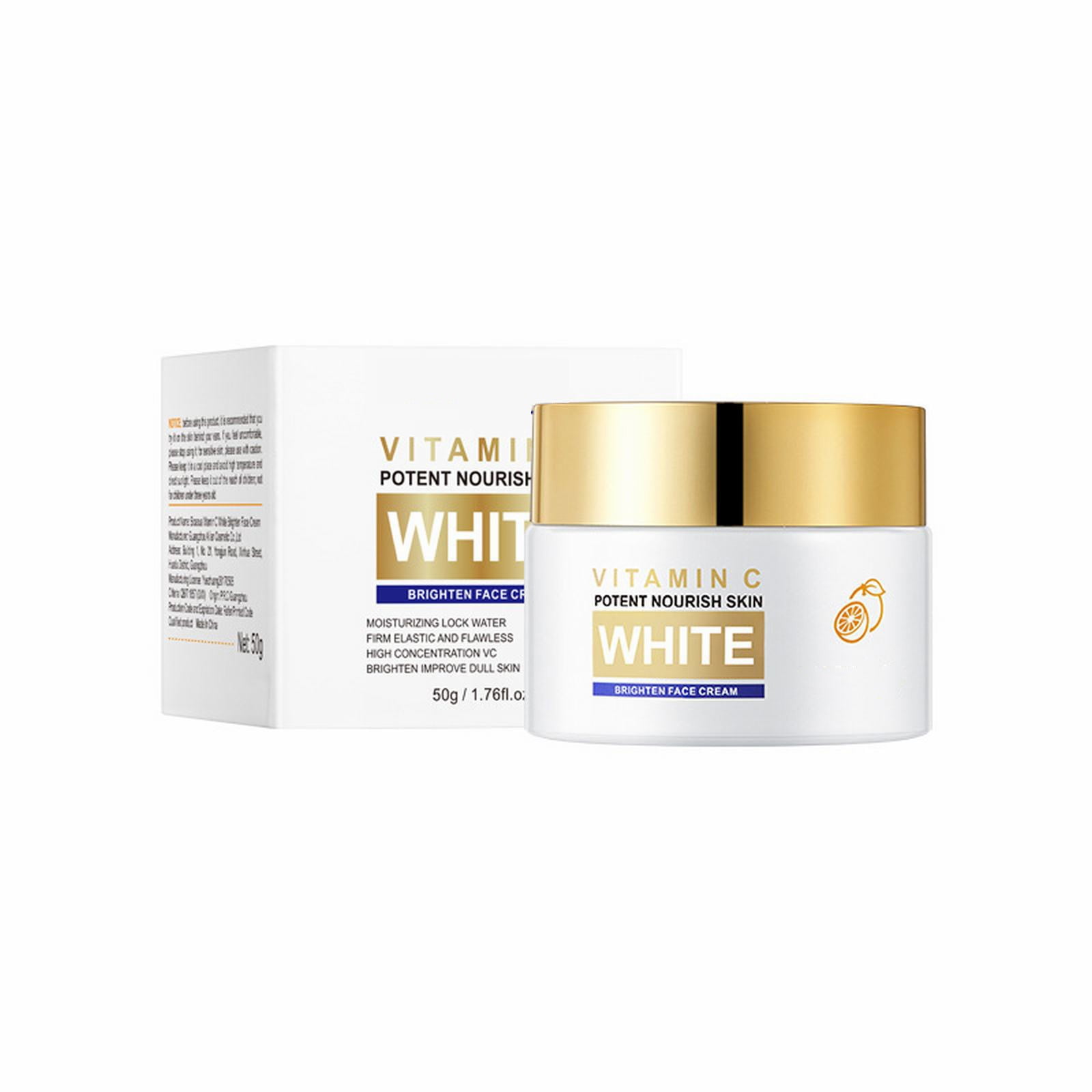 Clearance Jhbxhhd Cream Moisturizer Vitamin C White Face Skin Orange