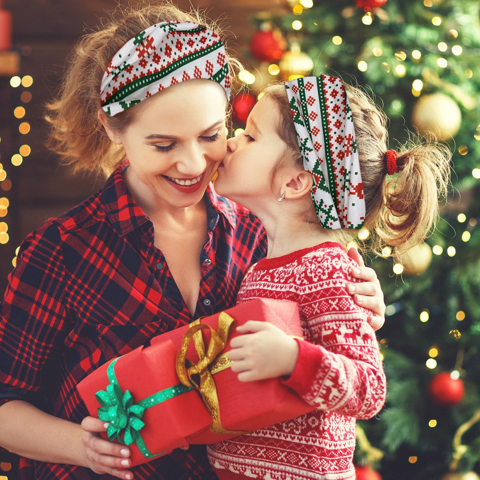 Clearance！Jhbxhhd Hair Bands Christmas Elastic Headband Christmas