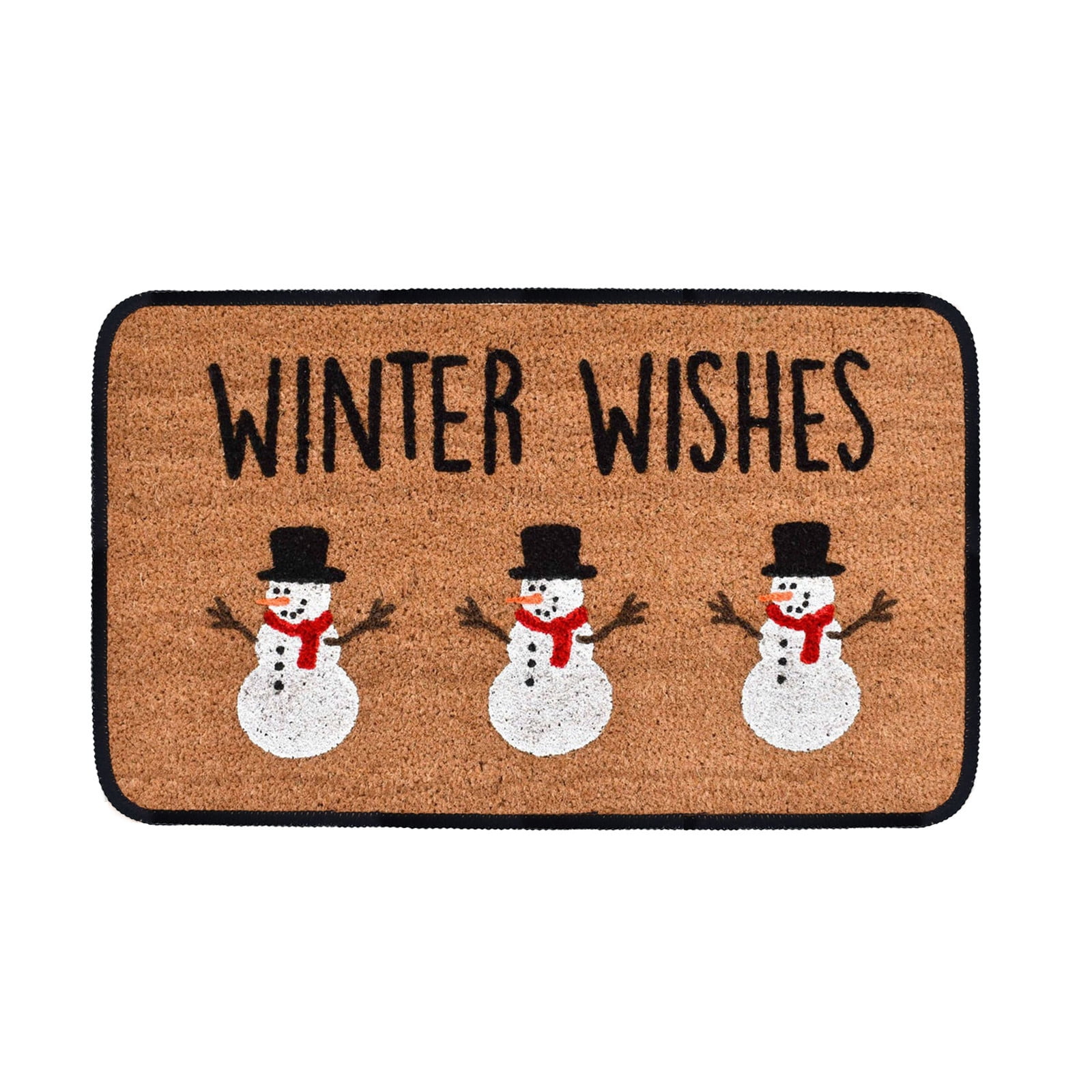 Clearance！ Jiusan Christmas Rugs Christmas Outdoor Rug Christmas