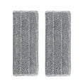 thumbnail image 1 of Clearance JoyMoreHome 2 Pack Microfiber Mop Pads Reusable Washable Cloth Mop Head Replacements,13 Inch Mop Cleaning Refill Household Kitchen Gadgets, 1 of 5