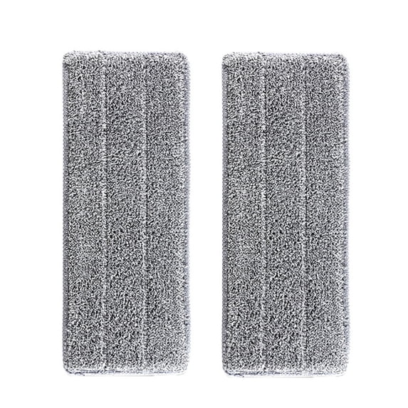 Clearance JoyMoreHome 2 Pack Microfiber Mop Pads Reusable Washable Cloth Mop Head Replacements,13 Inch Mop Cleaning Refill Household Kitchen Gadgets