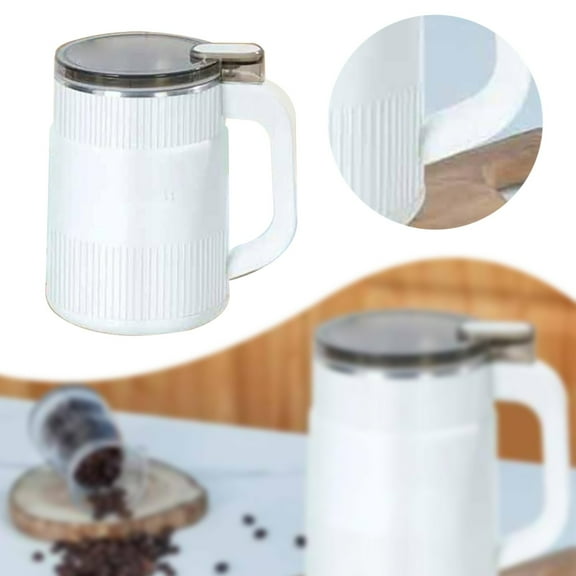 Clearance Juicer under $15 Electric Coffee Grinder Household Grinder Ultra Silent Grinding Powerful Compact Coffee Grinder For Herb Pepper Fine Seed With Lid