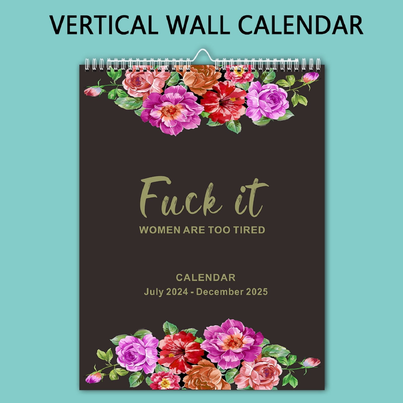 Clearance！ July December 2025 Long 2024 Calendar With Erasable Monthly