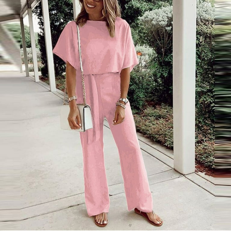 Pink color jumpsuit store