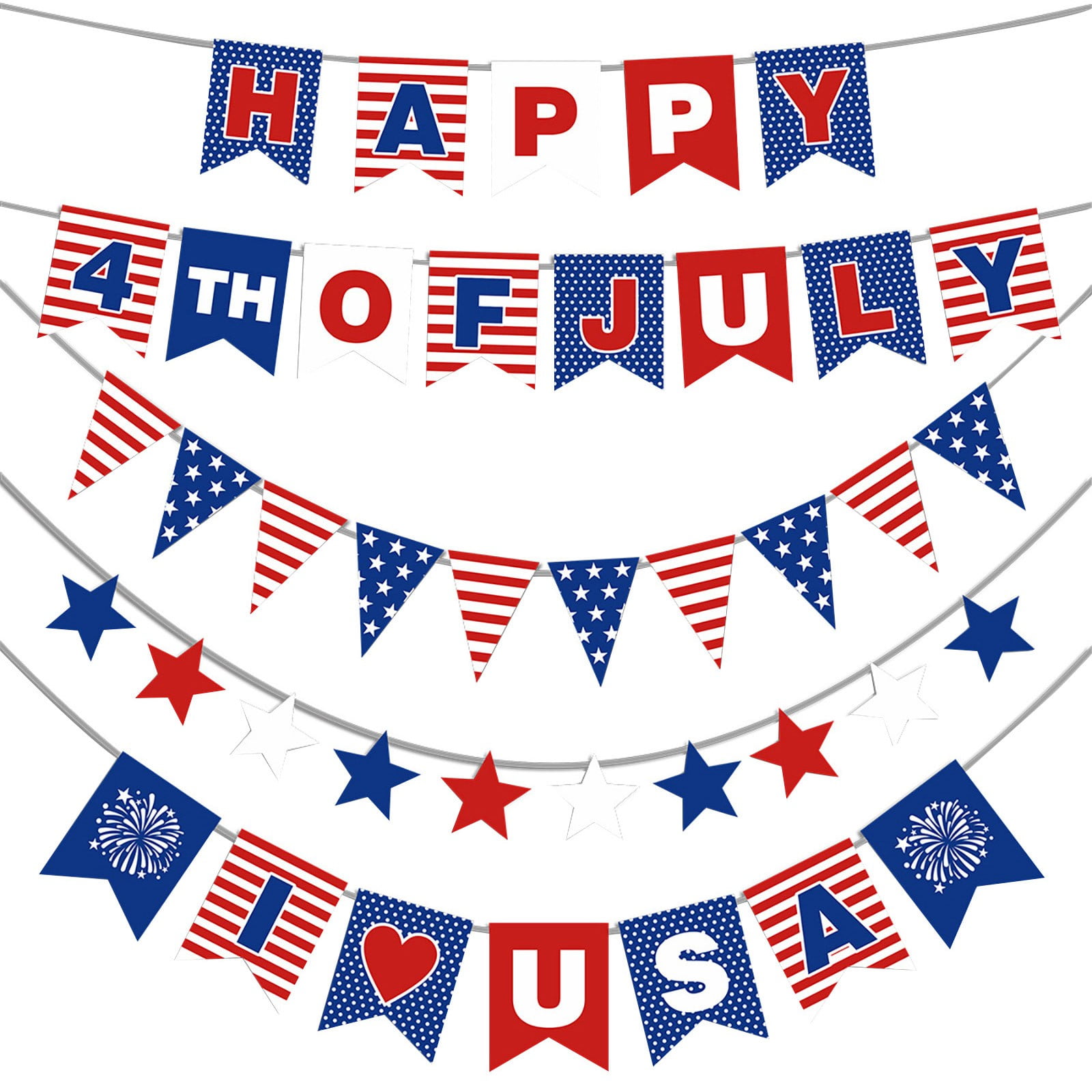 walmart 4th of july decorations