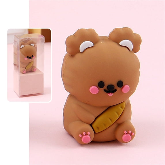 Clearance Kawaii Mini Pen Cutter Cute Dinosaur Pencil Sharpener Cartoon PVC Small Sharpener Manual Animal Pencil Sharpener Portable Sharpener Ideal For And Stationery Supplies