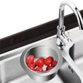 thumbnail image 1 of Clearance! Kbndieu Kitchen Sink Strainer Basket, Hanging Stainless Steel Sink Drain Strainer Basket, Multifunction Sink Strainer Colander for Filter Kitchen Waste and Wash Vegetables Fruits (Small), 1 of 5