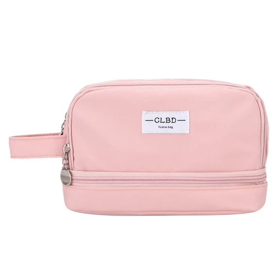 Kbndieu Large Capacity Double Layer Pencil Case, Zipper Pencil Pouch, Multifunctional Stationery Bag