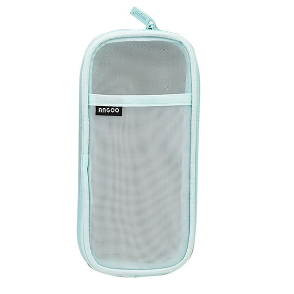 Kbndieu Mesh Pencil Pouch with Zipper Clear Pencil Bag