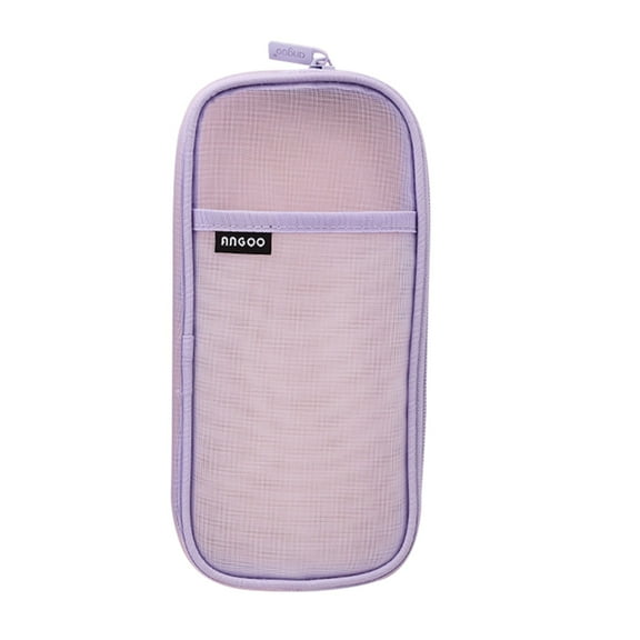 Kbndieu Mesh Pencil Pouch with Zipper Clear Pencil Bag