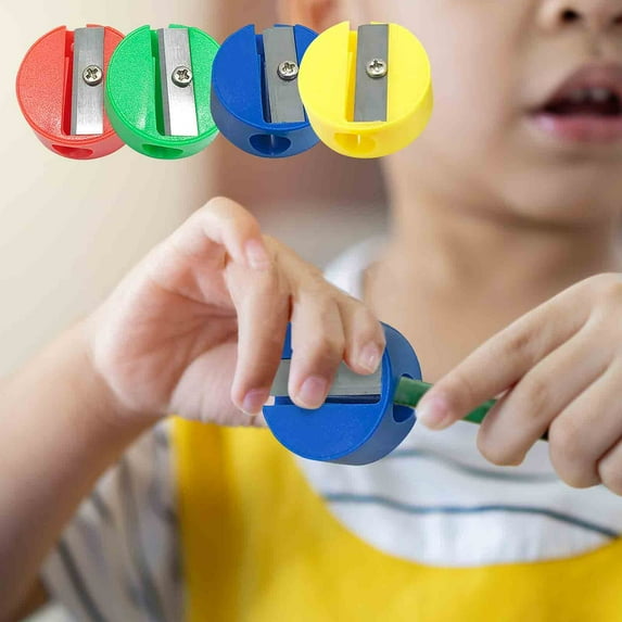 Clearance! Kbndieu Pencil Sharpener, Manual Pencil Sharpener for Pencils and Crayon, Colored Pencil Sharpeners for Home and Office