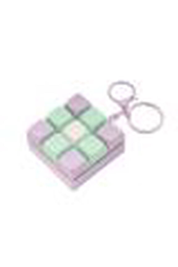 Clearance！Keyboard Fidget Toy Keychain, 9-in-1 Keyboard Decompression Button Finger Clicker Stress Relief Fidget Toy Gift