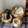 thumbnail image 1 of Clearance Kids Storage Basket! Bear Cuddle Storage Basket - Storage Basket For Living Room, Laundry Storage Basket Multiple, Toy Storage Baskets For Kids, 1 of 5