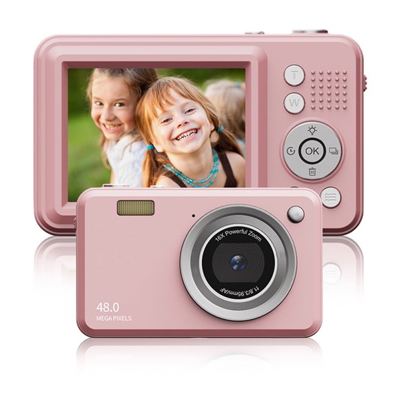 Clearance Kids's Camera, 1080P High-definition Digital Camera 2.4-inch Multifunctional Student Entry- CCD Camera Portable Festival Gift
