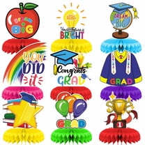 Clearance! Kindergarten Graduation Centerpieces Kindergarten Graduation Decorations 2023 Kindergarten Graduation Honeycomb Centerpieces for Table 2023 Kindergarten Graduation Party Decoration