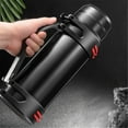 thumbnail image 1 of Clearance! Kitchen Cups 1*Thermos Pot Vacuum Flask for Hot Drinks 304 Stainless Steel Kettle with Coffee Lid and Handle 2.0 Liter Large Capacity Vacuum Flask Portable Kettle Suitable for Outdoor, 1 of 8