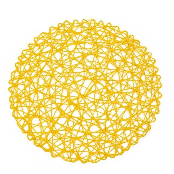 Kitchen, Kitchen Utensils Clearance - Blecry Round Placemat Bright Yellow, Kitchen Mat, Placemat, Kitchen Mat Clearance Sale