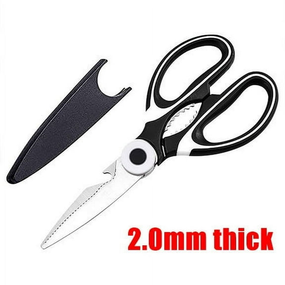 Clearance Kitchen Scissors, Sharp Stainless Steel Kitchen Scissors, Versatile Heavy-Duty Scissors Essential for Kitchen Small Tools Clearance