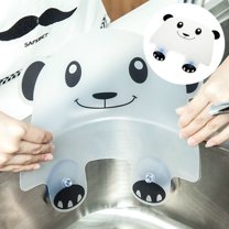 Clearance Kitchen Sink Oil Proof Splash Proof Water Barrier Sink Water Proof Baffle Suction Cup for Home & Kitchen B