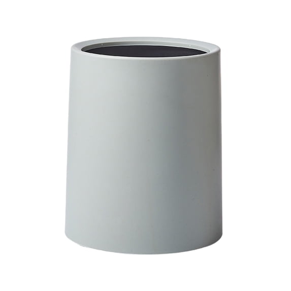 Hvmvliv Kitchen Trash Can Detachable 2-Layer Trash Can Small Trash Can Garbage Can For Home/Office Wastebasket 12L Gray