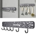 thumbnail image 1 of Kitchen Utensil Hanger | Pot And Pan Organizer Hooks Adhesive No Punching Pot And Pan Cabinet Organizer Hooks For Clothes Umbrellas, 1 of 5