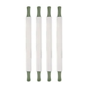 Clearance Kitchen! Zuioae Multifunctional Fruit Fork Food Grade Household Small Fork Two in One Green Four Pack(Qty: 1X Multi-Function Fruit Fork (Set of 4)), Stainless Steel Bowl, Tableware