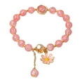 thumbnail image 1 of Clearance! Korean Crystal Bracelet Daisy Bracelet Beads Cute Girly Fashion Accessories M5J7, 1 of 9