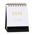 Clearance!Kwlinmg Calendars 2025 Small Desk Calendar 2025 Simple Solid