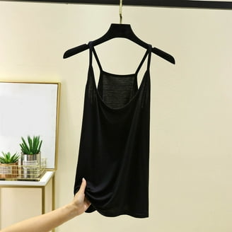 Terra & Sky Women's Plus Size Layering Tank Top, 2-Pack