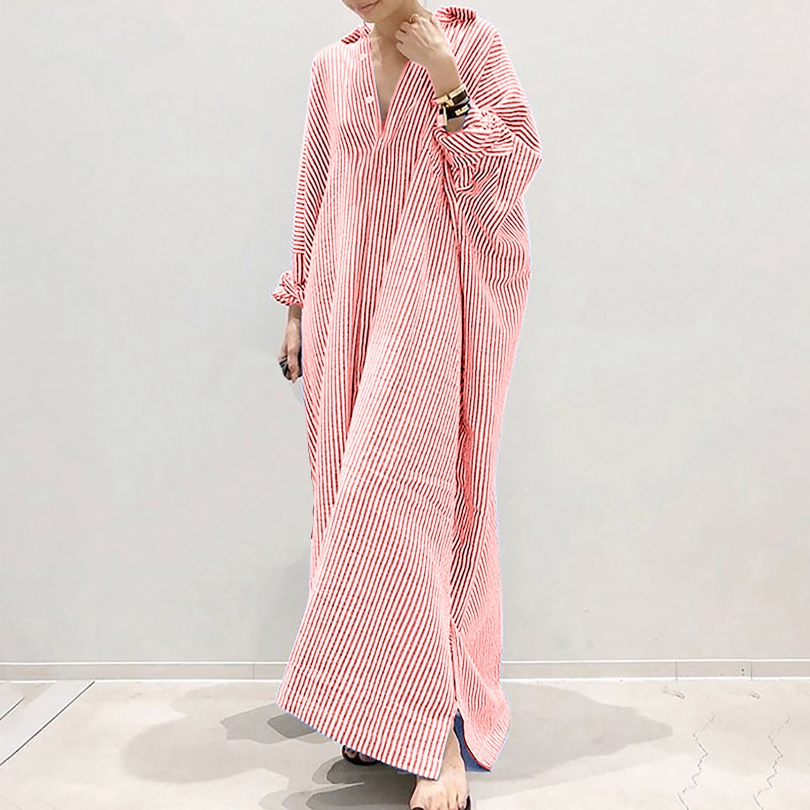 Women's striped stitching irregular strap dress Women's striped stitching irregular strap dress