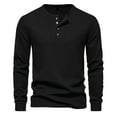 thumbnail image 1 of Clearance LYXSSBYX Mens Shirts Long Sleeve Clearance Men Casual Pullover Long Sleeve Round Neck T-Shirt Tops Blouse, 1 of 5