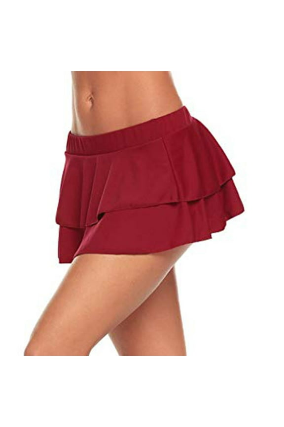 Clearance LYXSSBYX Womens Low-Waisted Mini Skirt Hot Sale Clearance Fashion Club Low-Waisted Sexy Party and Evening Mini Skirt
