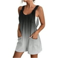 thumbnail image 1 of Clearance LYXSSBYX Womens Rompers and Jumpsuits Shorts Fashion Women's Strap Jumpsuit Spring and Summer New Print Casual Jumpsuit Women's, 1 of 7