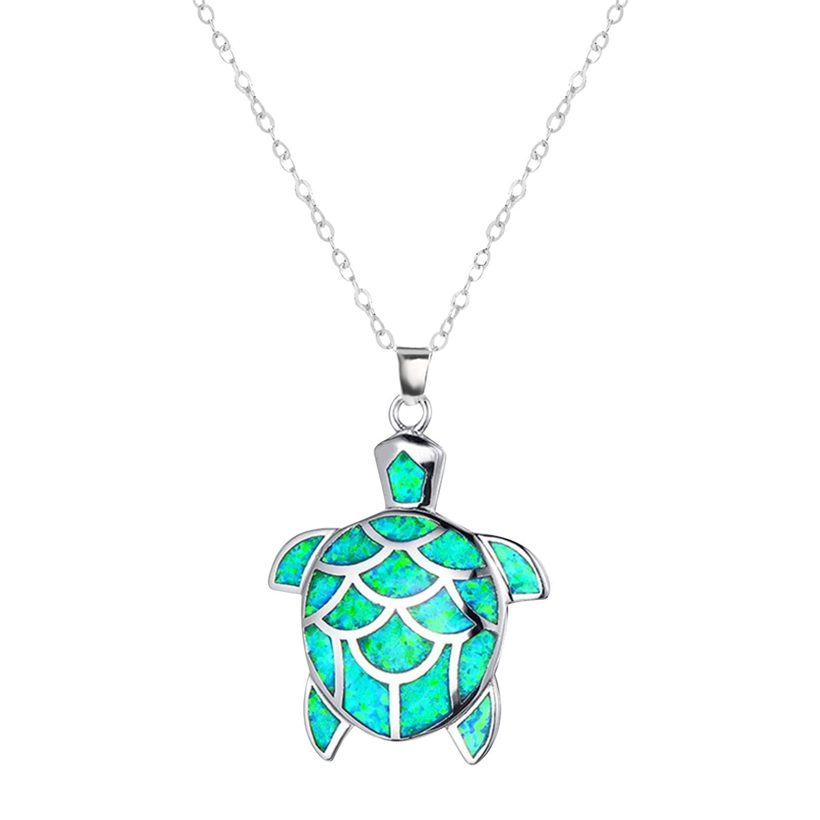 Cute deals turtle necklace