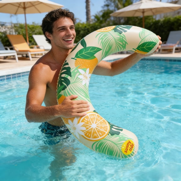 Clearance! Lajdalh Floating Water Mat for Pool and Beach, 3 Layer Eva Foam Water Floating Pad, Non Lake Floating Mat for Summer Swimming, Dock Float Platform for Lake