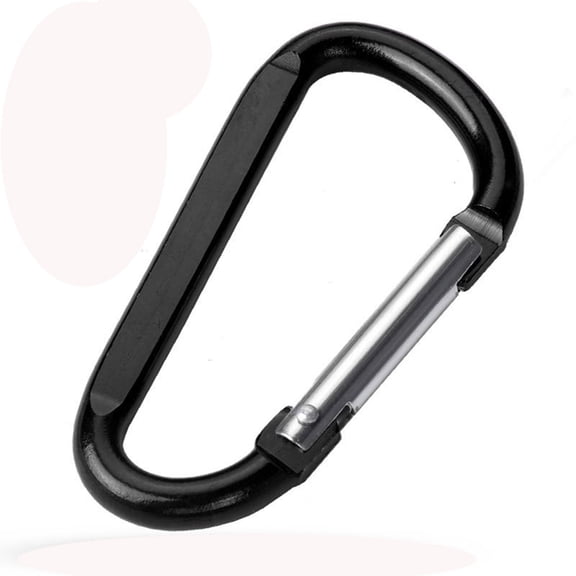 Clearance! Lajdalh Heavy Duty Hooks Home Storage Hooks Carabiner 8Cm Aluminum D Shaped Carabiner Large Aluminum Alloy External Hook Backpack Buckle Quick Draw Buckle Connection Ring