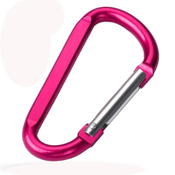 Clearance! Lajdalh Hooks for Hanging Suction Cups with Hooks Carabiner 8Cm Aluminum D Shaped Carabiner Large Aluminum Alloy External Hook Backpack Buckle Quick Draw Buckle Connection Ring
